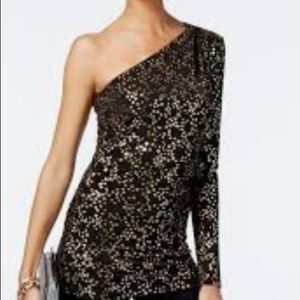 MICHAEL Michael Kors One-Shouldered Top